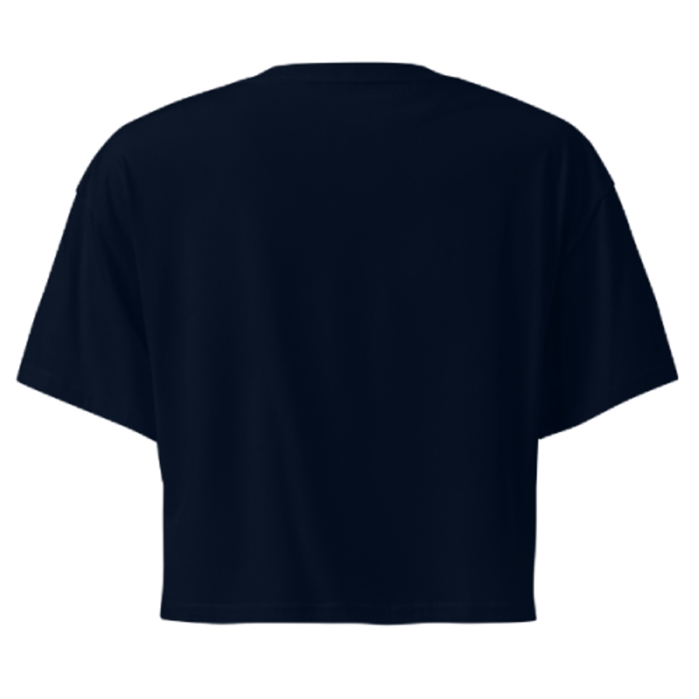 BTJ “Never Give Up” Crop Tee view 2