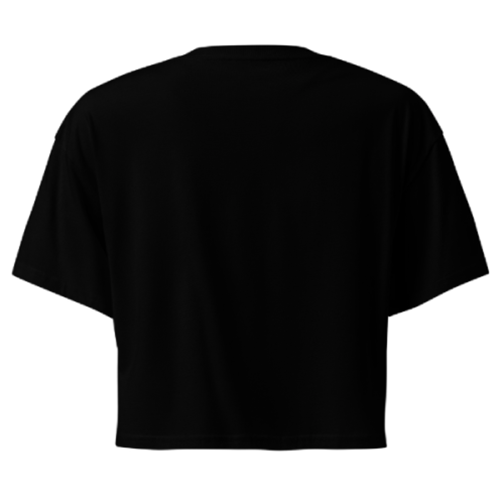 BTJ “Never Give Up” Crop Tee view 2