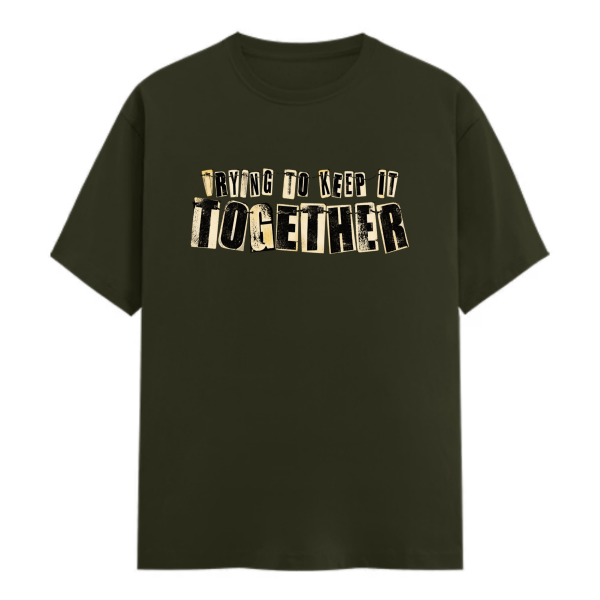 Holding It Together Unisex Classic Crew T-Shirt view 3