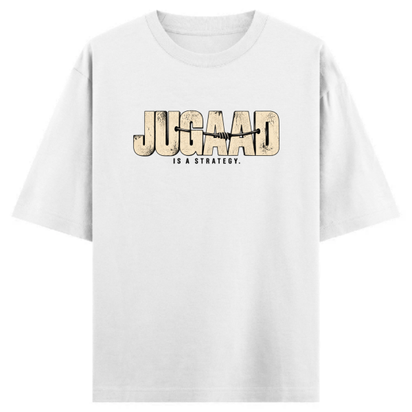 Jugaad Is a Strategy Unisex Oversized Classic T-Shirt